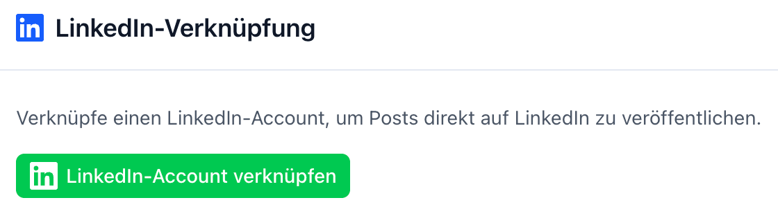 FlowNote: LinkedIn-Account verknüpfen - Einfache OAuth-Integration